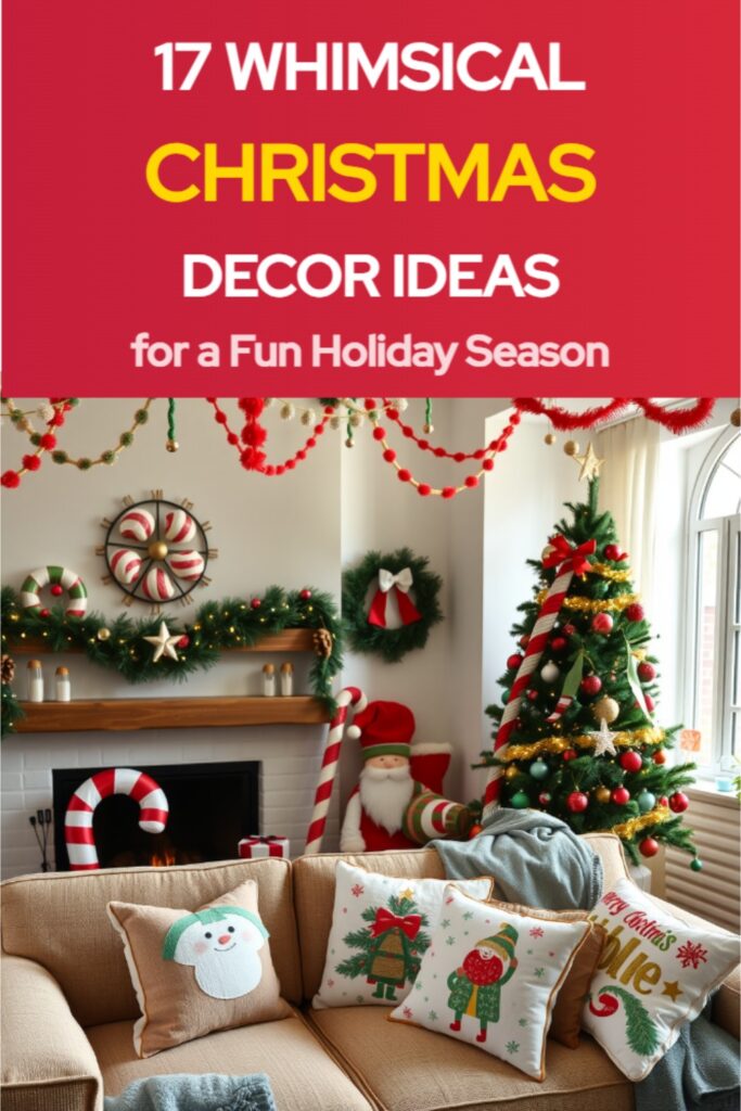 Whimsical Christmas Decor Trendy Tree