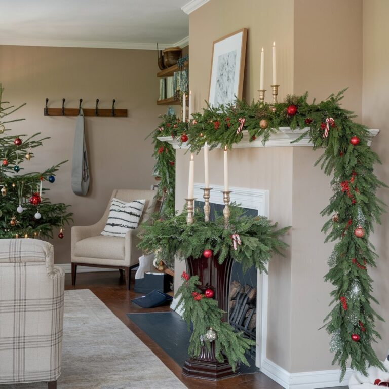 Elegant Christmas Decor Ideas Using Garland