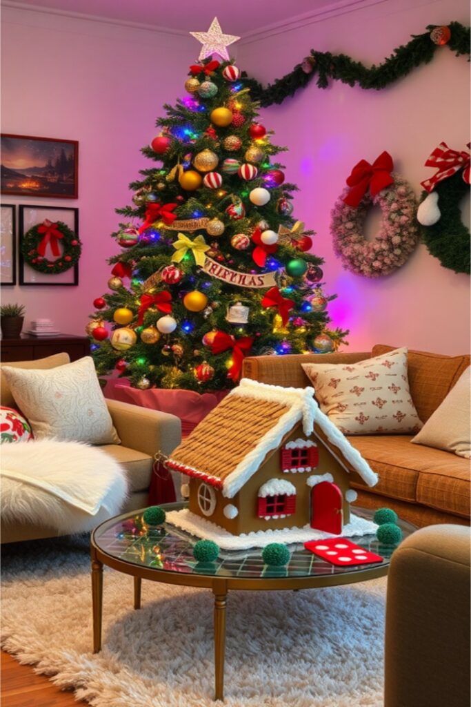 Whimsical Christmas Decor Trendy Tree