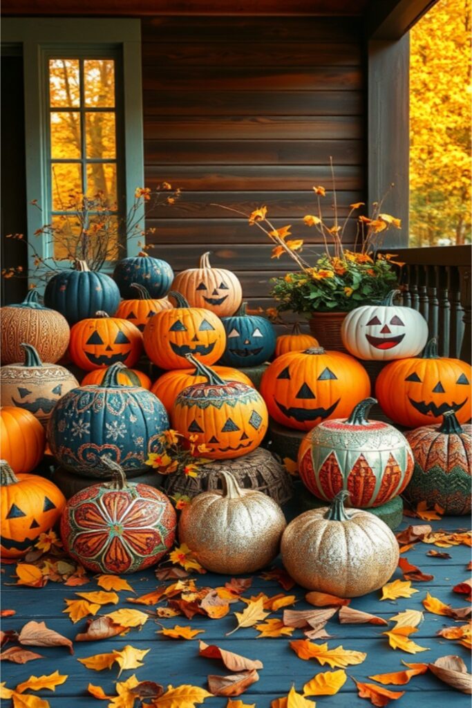 Creative Pumpkin Decorating Ideas 