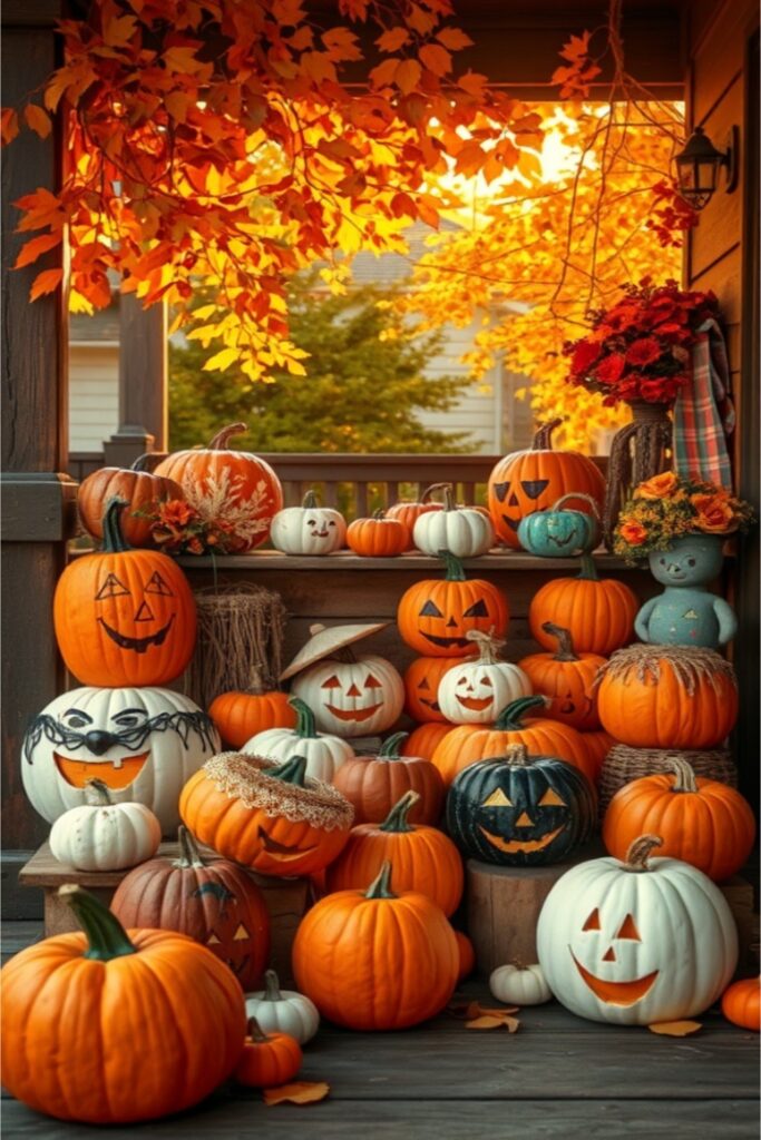 Creative Pumpkin Decorating Ideas 