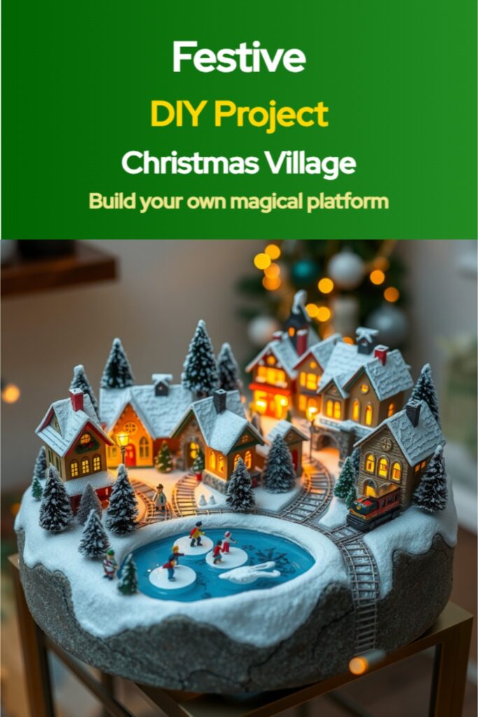 Best Christmas Village Display Platform Ideas