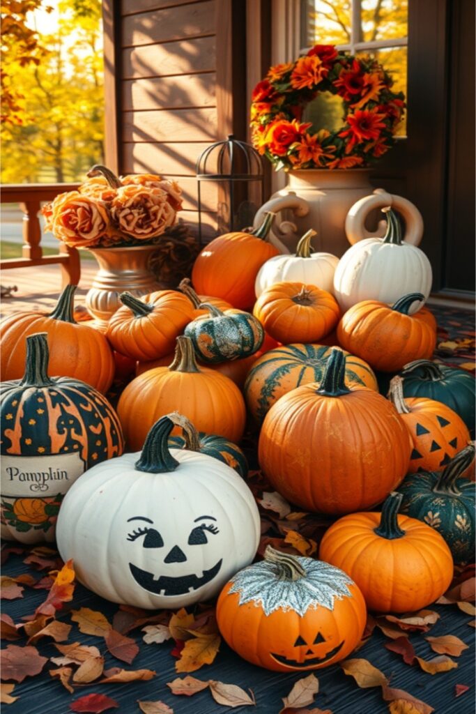 Creative Pumpkin Decorating Ideas